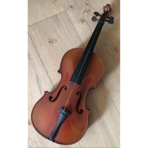 Violin Mirecourt Signed Breton Early 20th