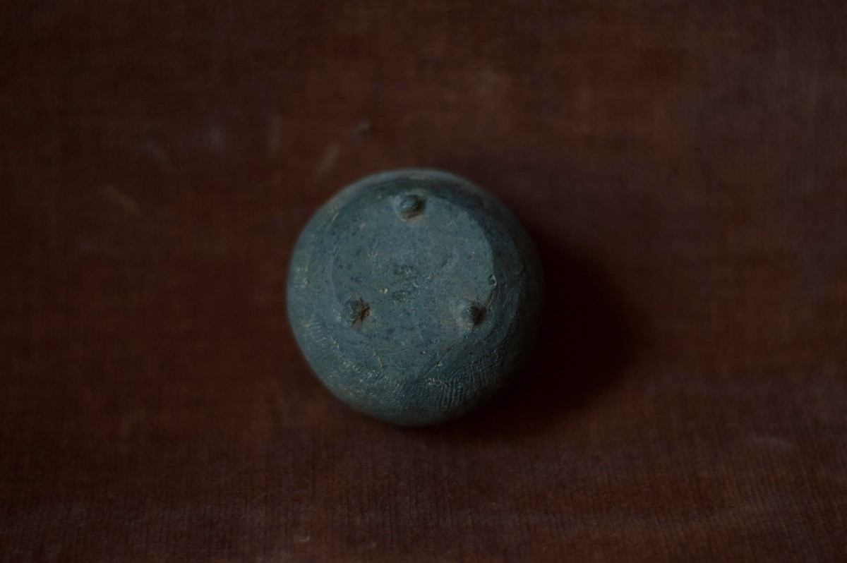 Mini Jarre En Terre Cuite Avec Empreintes De Surface, Royaumes Combattants (475-221 Bc)-photo-2