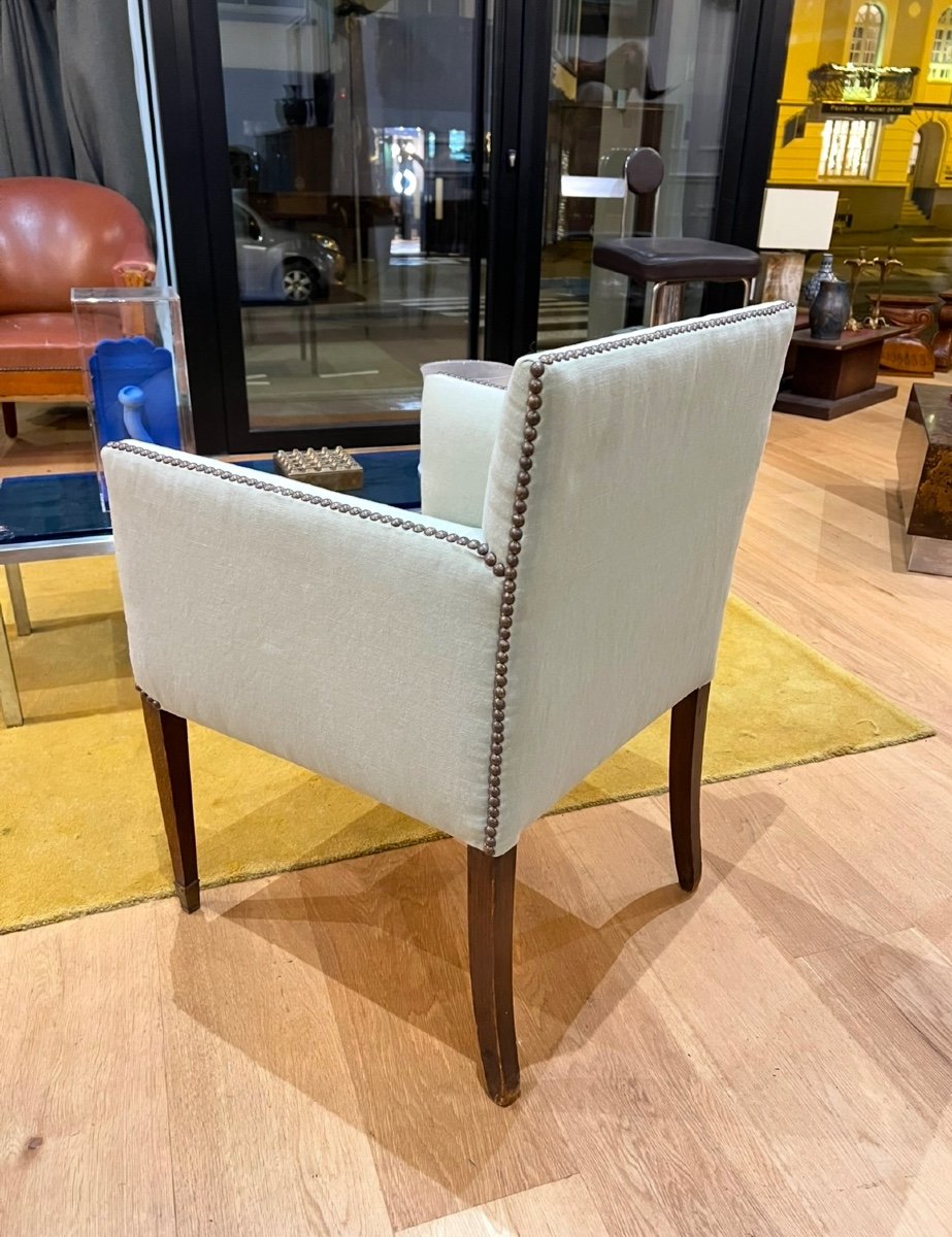 Art Deco Period Armchair-photo-2