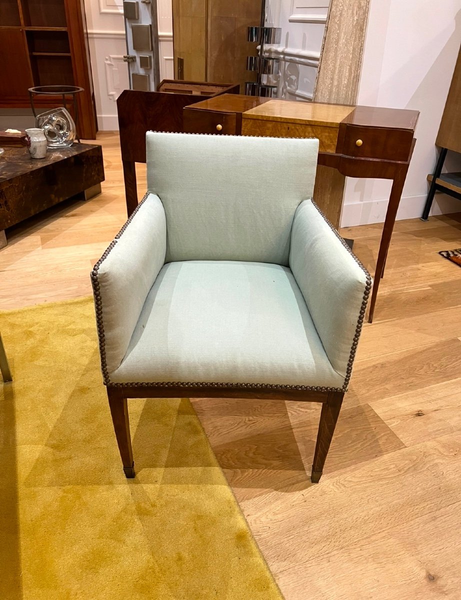 Art Deco Period Armchair-photo-3