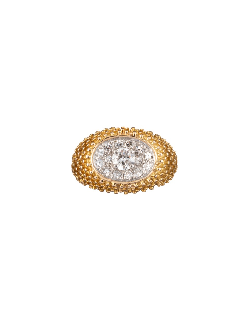 Bague en or 18k et diamants