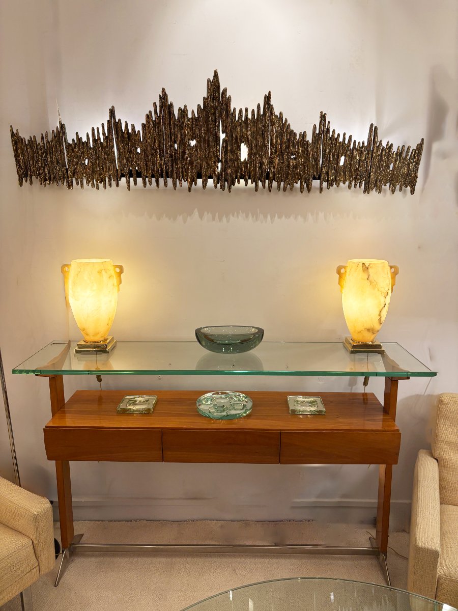 Applique en bronze Luciano Frigerio-photo-2