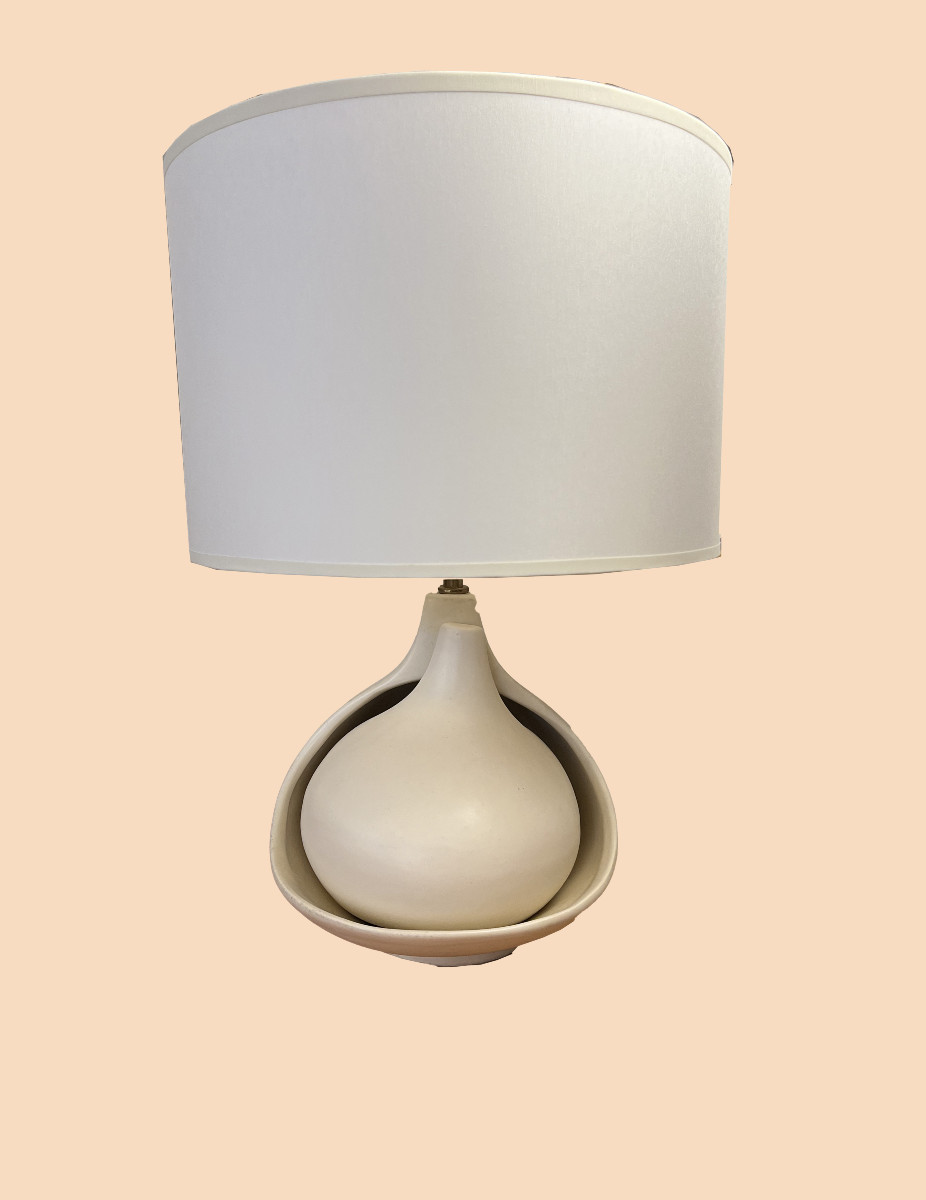 Fred & Andrée Stocker Designer Ceramic Lamp-photo-2
