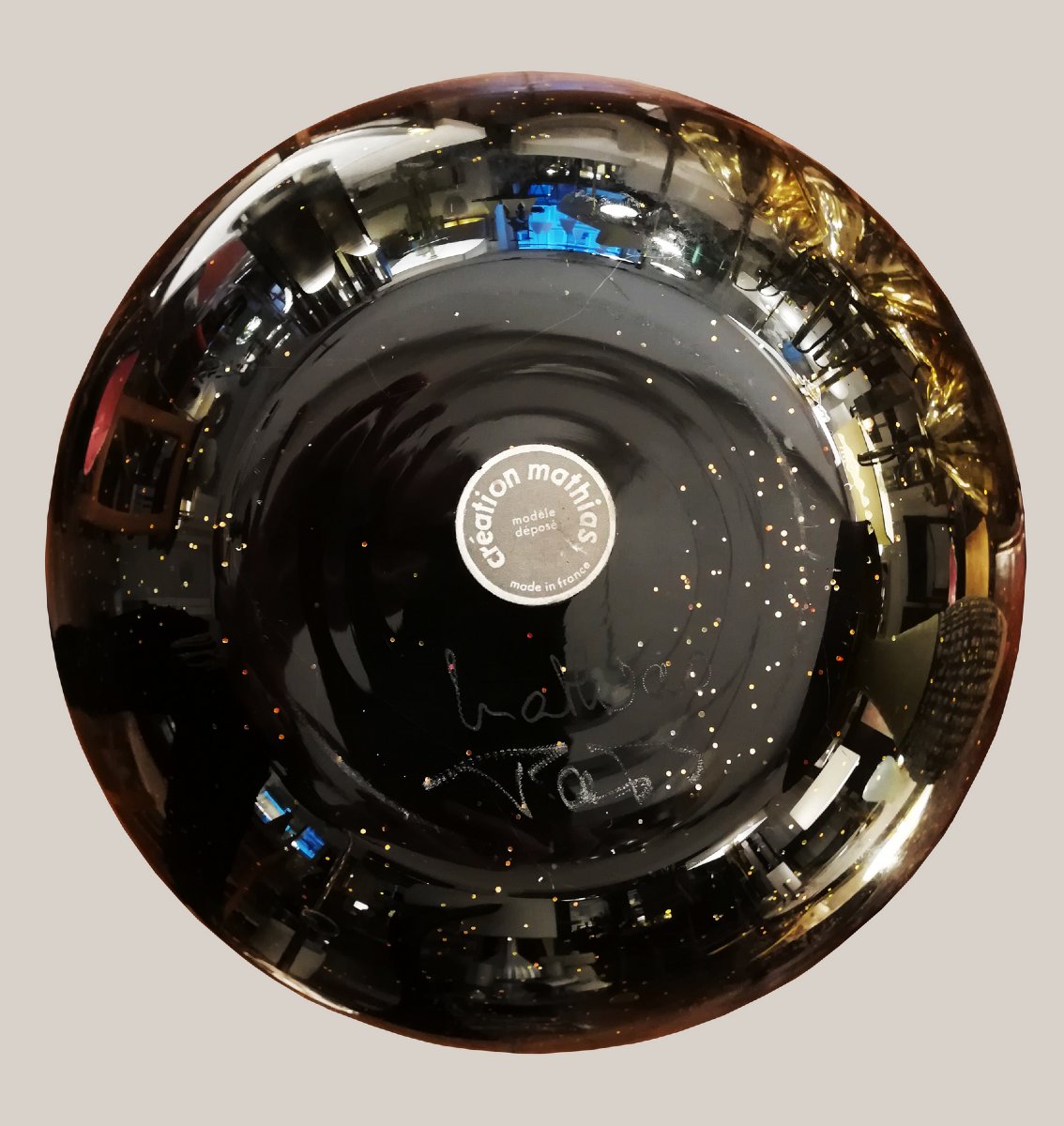 Pair Of Boule Lamps, Mathias Creations-photo-2