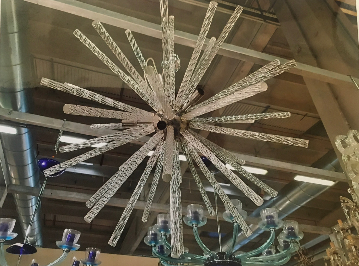 Venini Sputnik Chandelier-photo-2