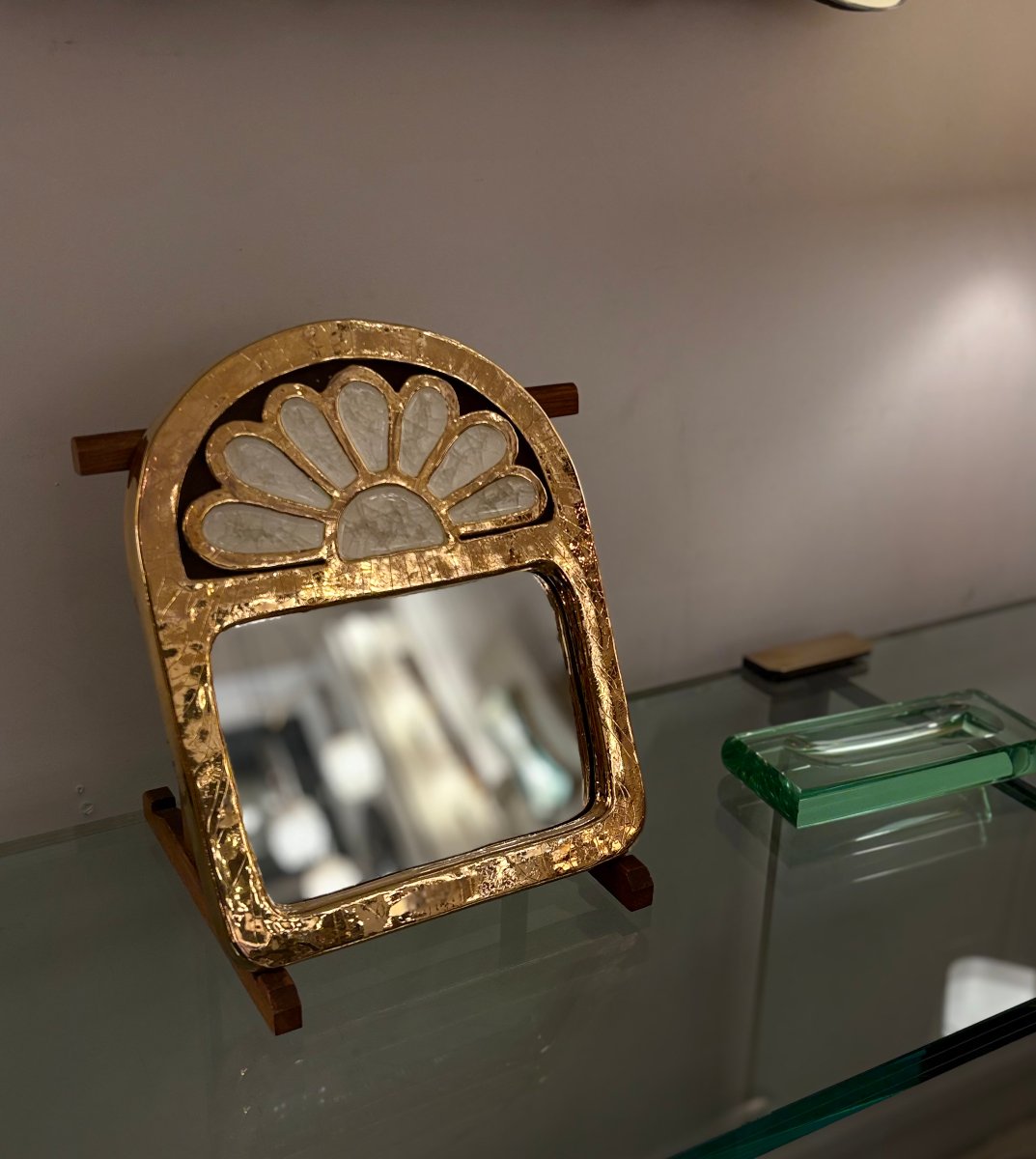 Miroir Mithé Espelt modèle « Copte »-photo-2