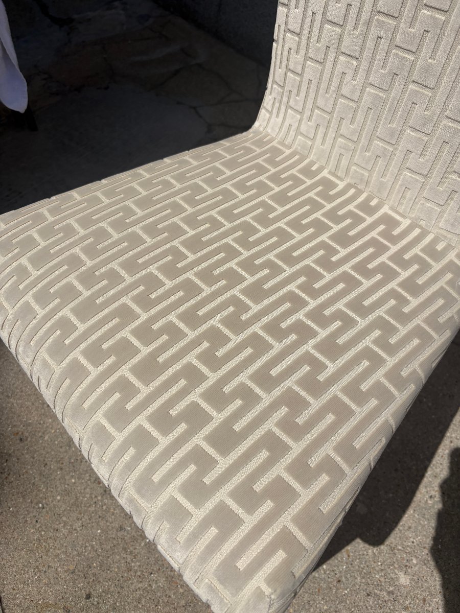 Suite de 6 chaises de salle à manger-photo-4