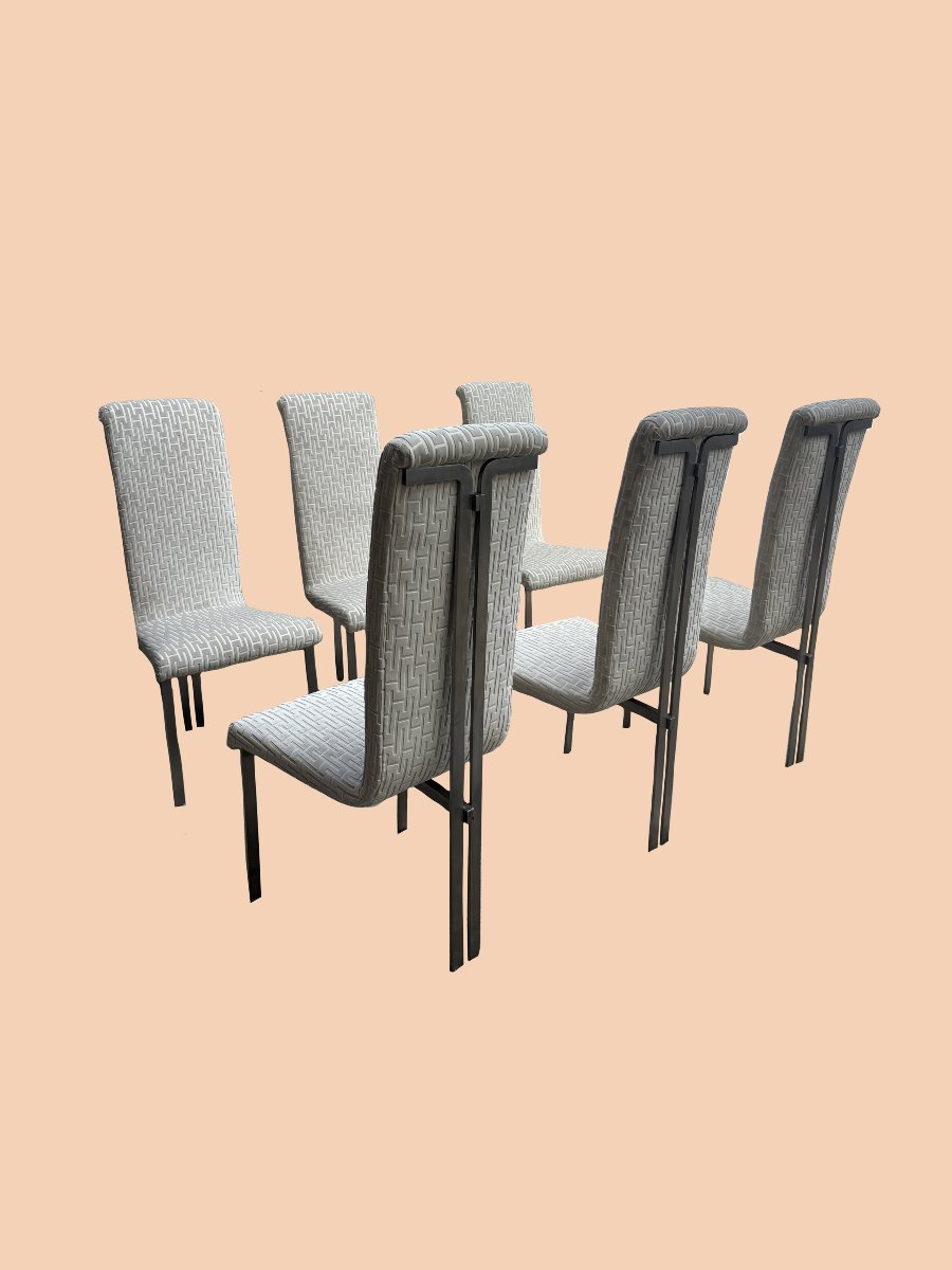 Suite de 6 chaises de salle à manger