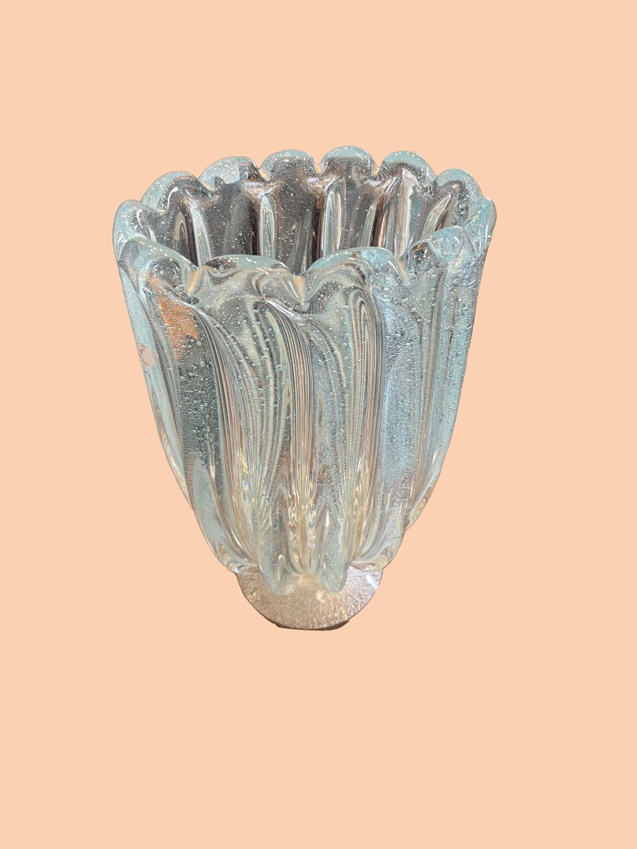 Vase en verre