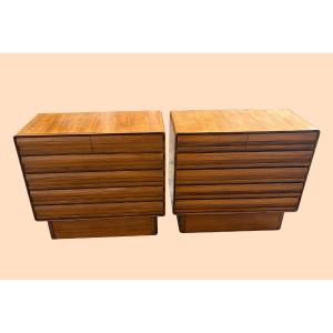 Pair Of Cavatorta Design Dressers, Circa 1970