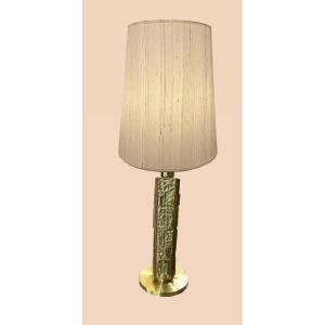 Pair Of Lamps, Design Angelo Brotto, Circa 1980