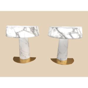 Pair Of Paolo Massima Lamps