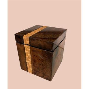 Boîte Aldo Tura en parchemin 