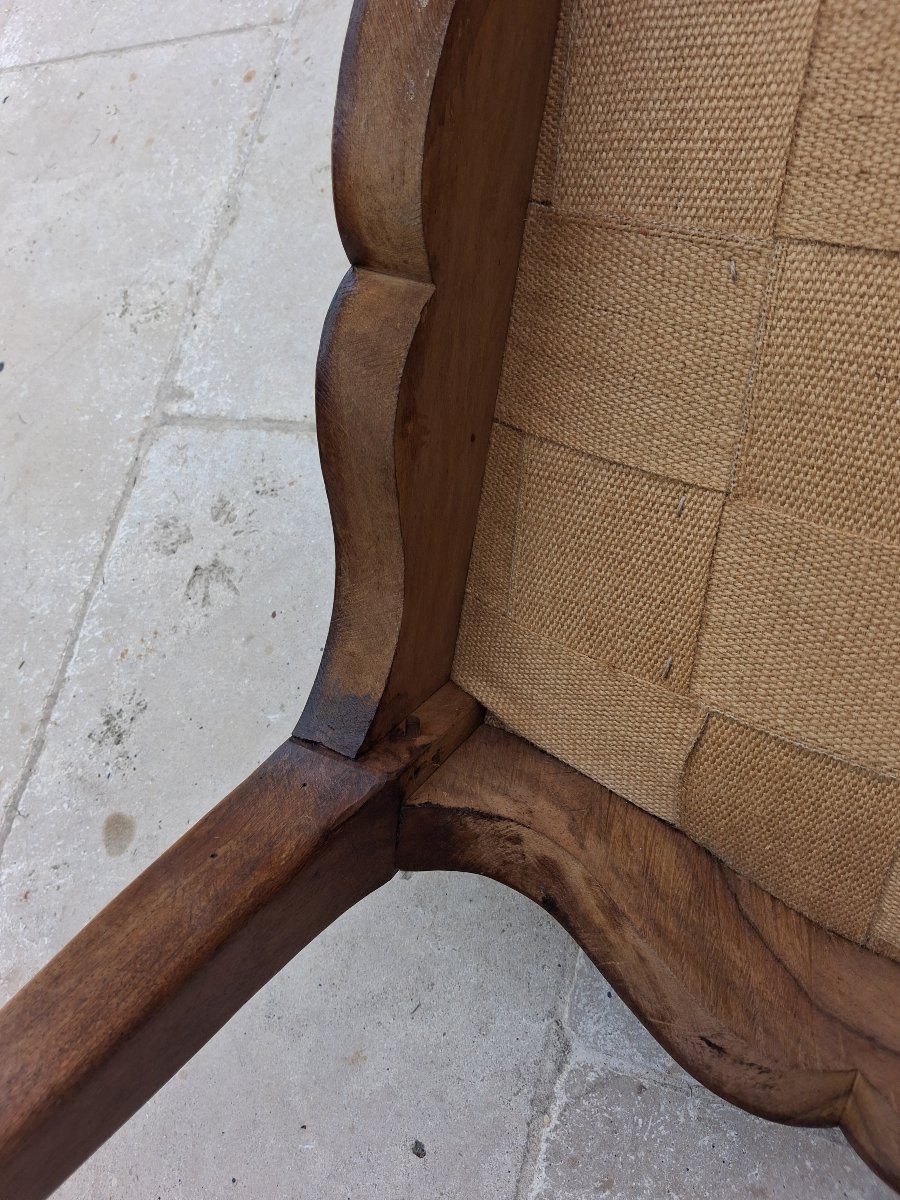 Set Of Six 18th-century Chairs-photo-7