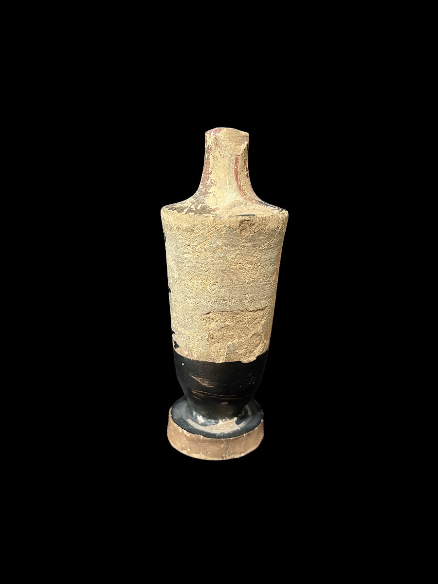 Lécythe (Lekythos) Antique, Grèce Epoque Classique (475 - 450 av. J.-C.) - Céramique Attique-photo-3