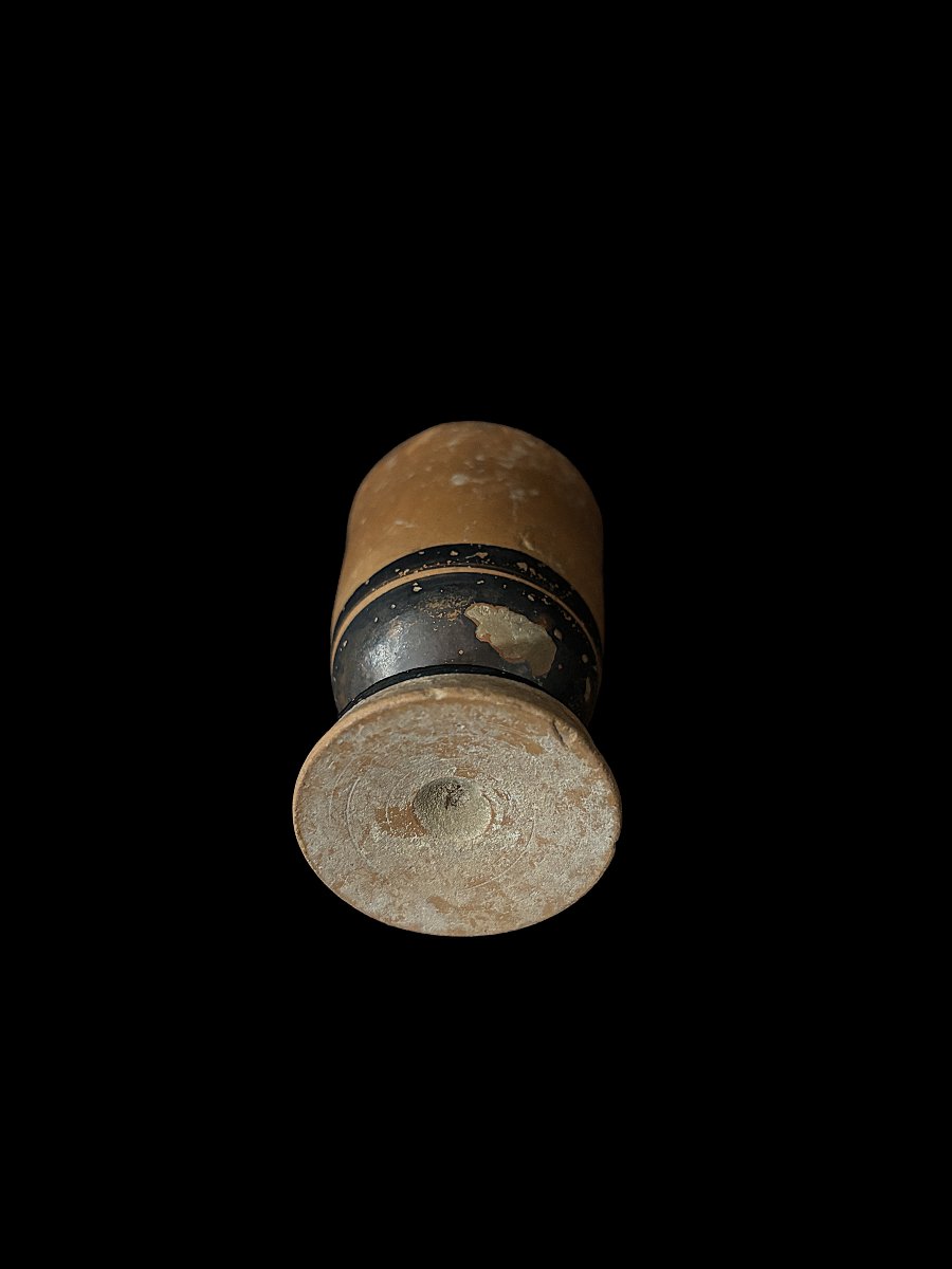Lécythe (Lekythos) Antique, Grèce Epoque Classique (500 av. J.-C.) - Céramique Attique-photo-3