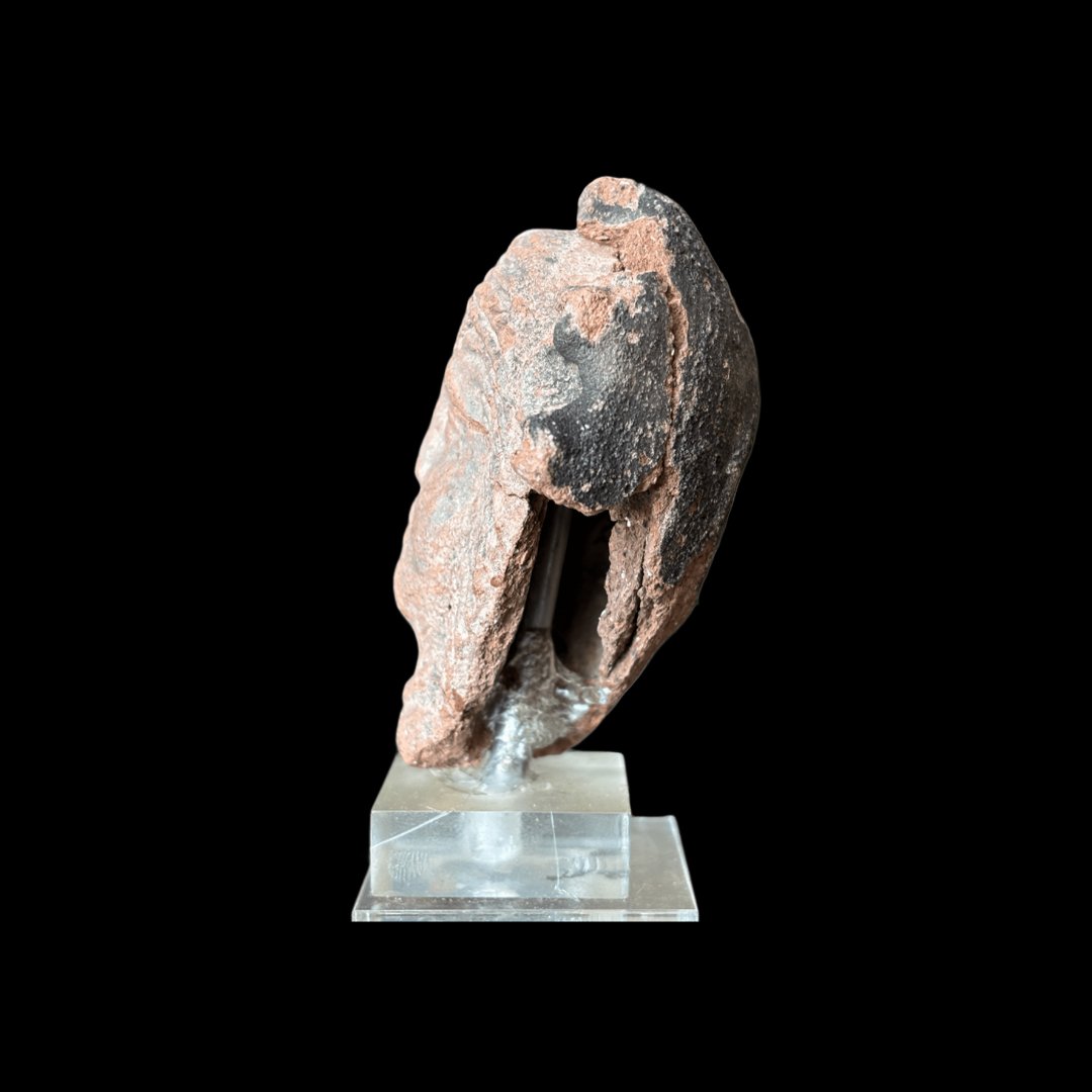 Sculpture Antique, Epoque Romaine (IIIe siècle ap. J.-C.) - Tête de Sol Invictus - Céramique-photo-3