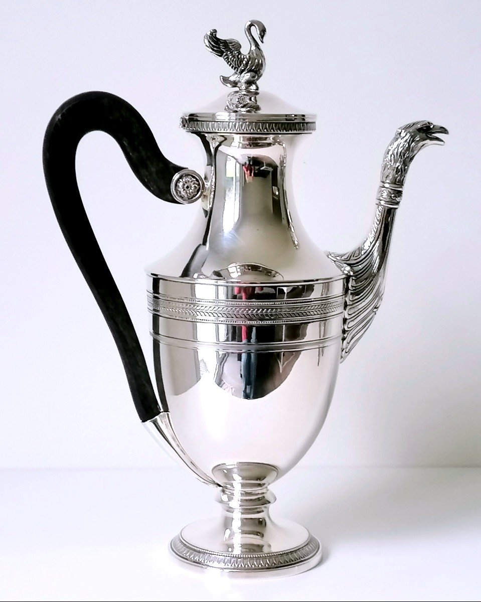 Solid Silver Coffee Pot -photo-2