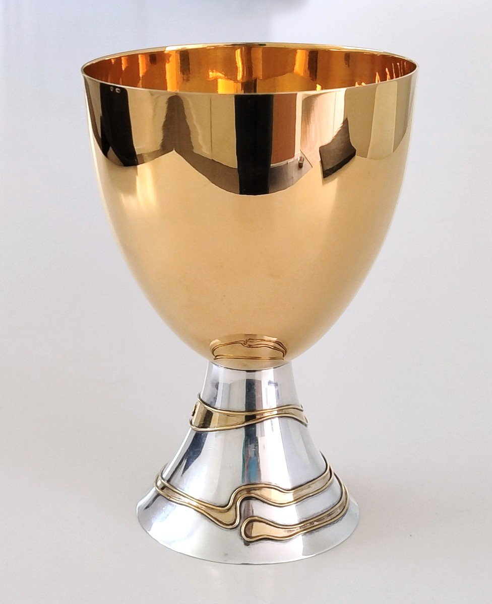Solid Silver Chalice -photo-2