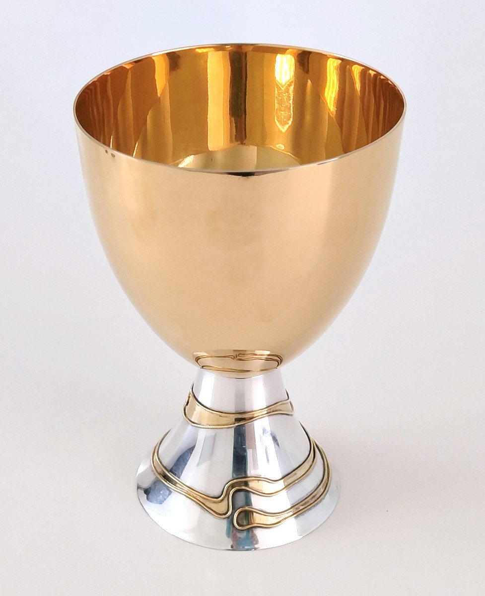 Solid Silver Chalice -photo-3