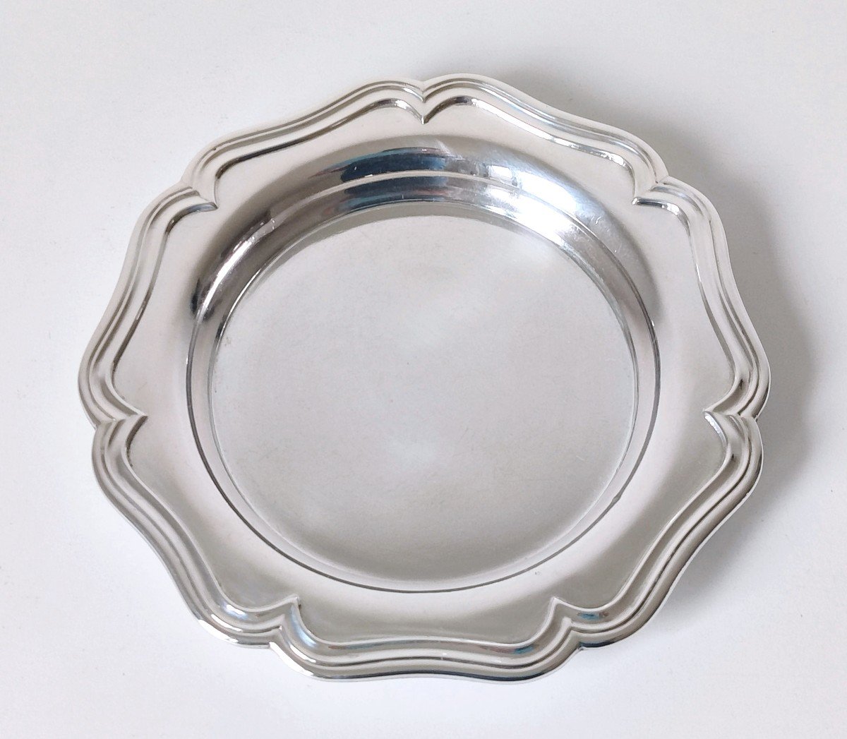 A Pair Of Solid Silver Bottle Coasters, Fillet Model -photo-4