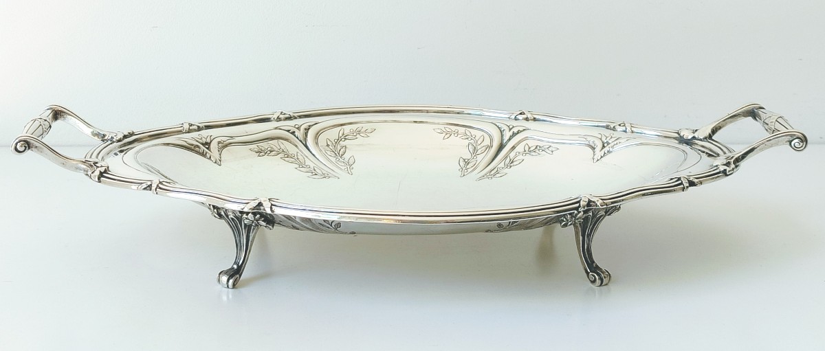 Solid Silver Bread Basket -photo-3