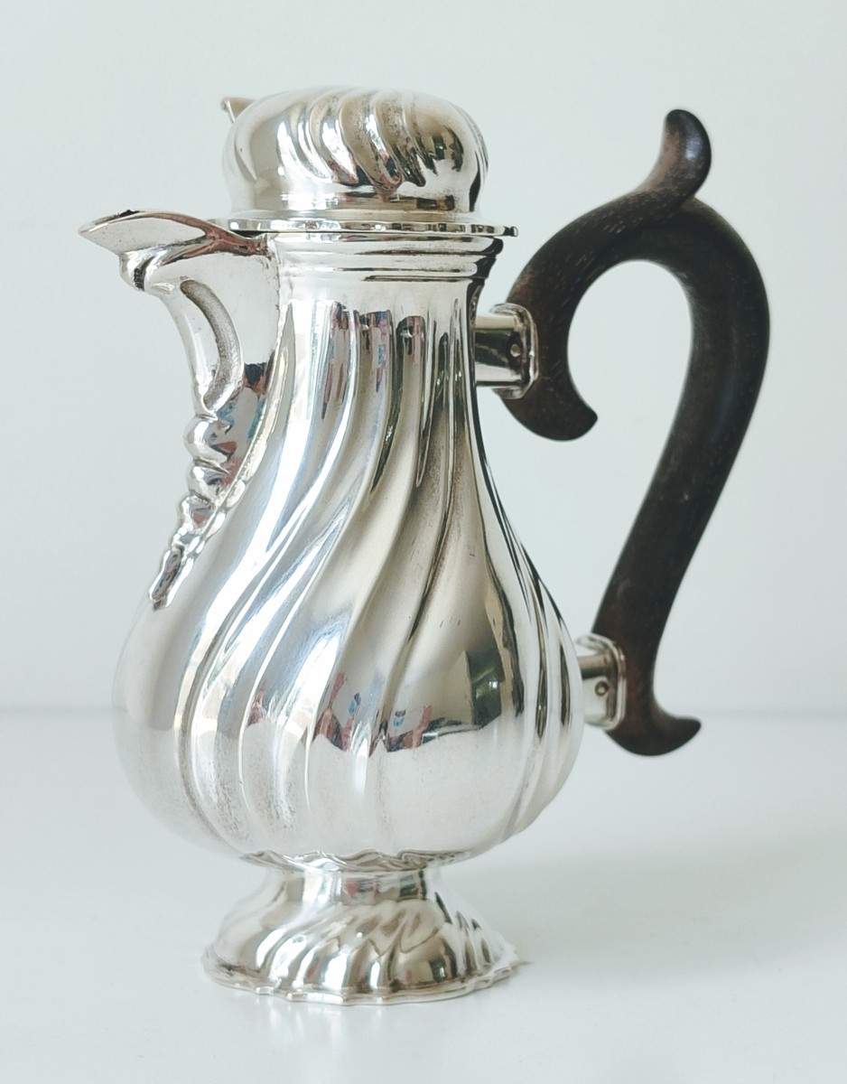Solid Silver Jug 