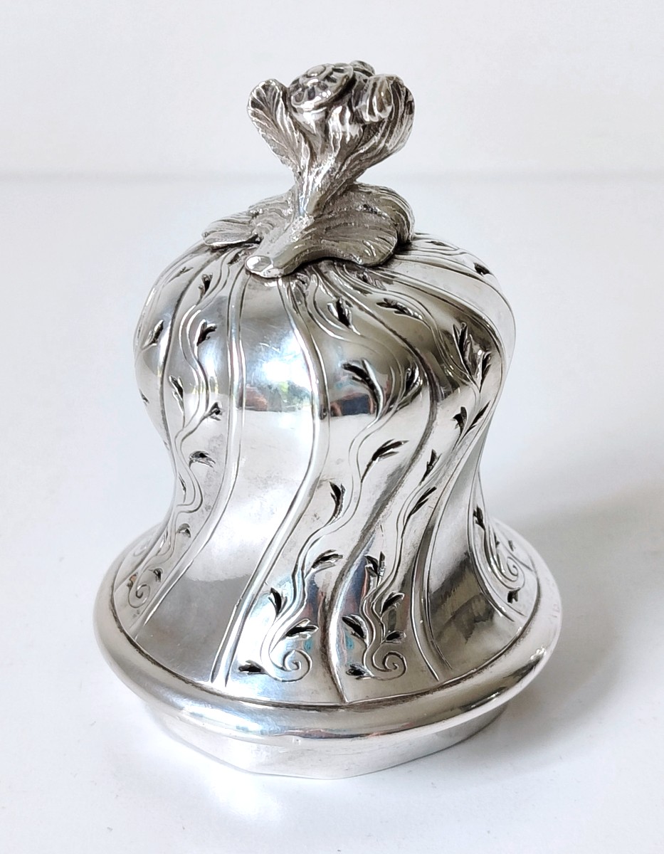 Saupoudreuse en argent massif Liège 1776 Antoine-Sébastien Houtain -photo-4