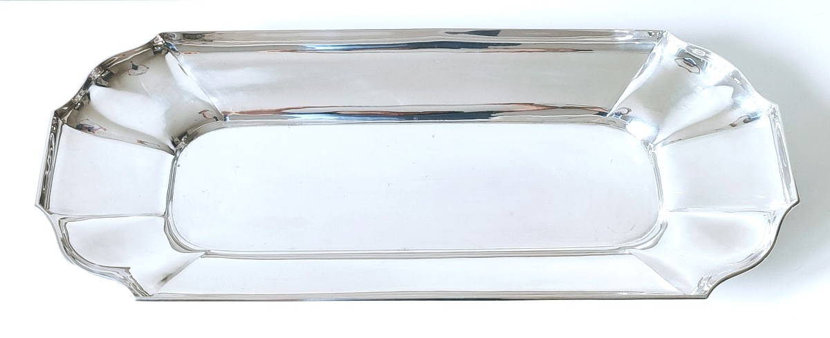 Art Deco Centerpiece In Solid Silver -photo-2