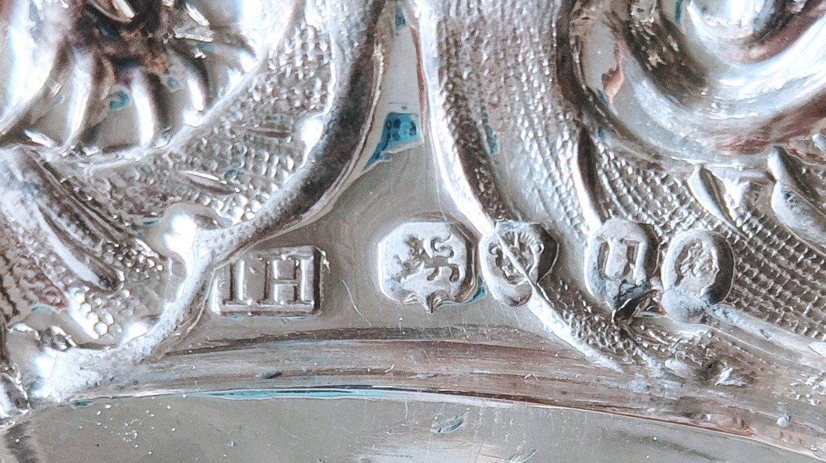 Samovar avec le réchaud en argent massif Londres 1835-photo-6