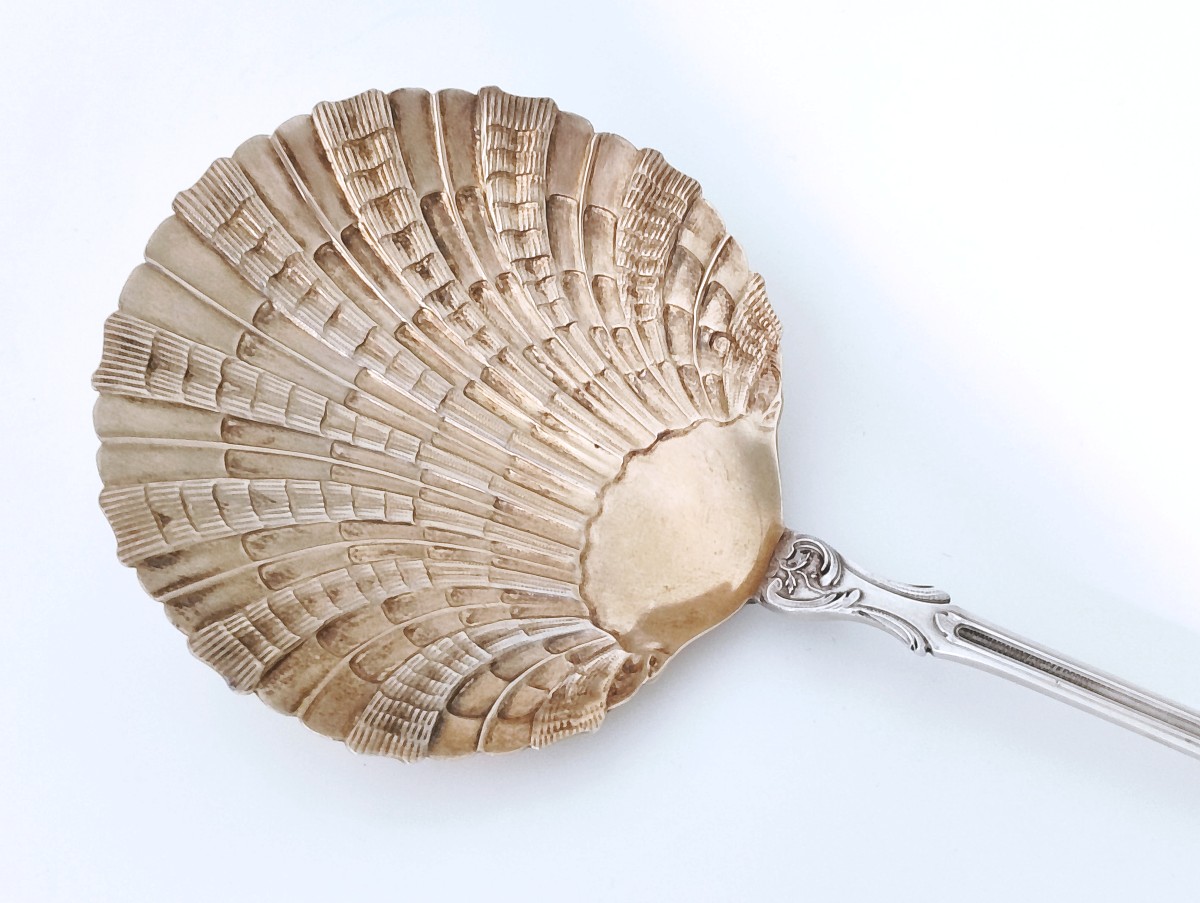 Solid Silver Serving Shovel -photo-1