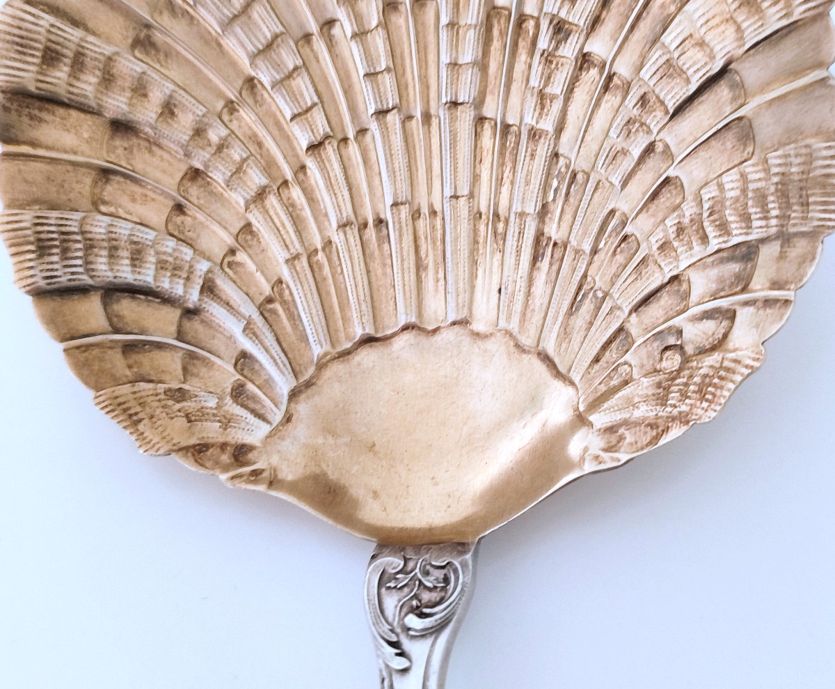 Solid Silver Serving Shovel -photo-3