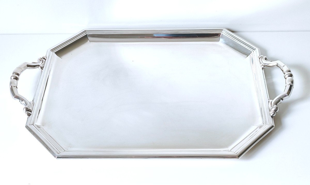 Solid Silver Serving Tray -photo-2