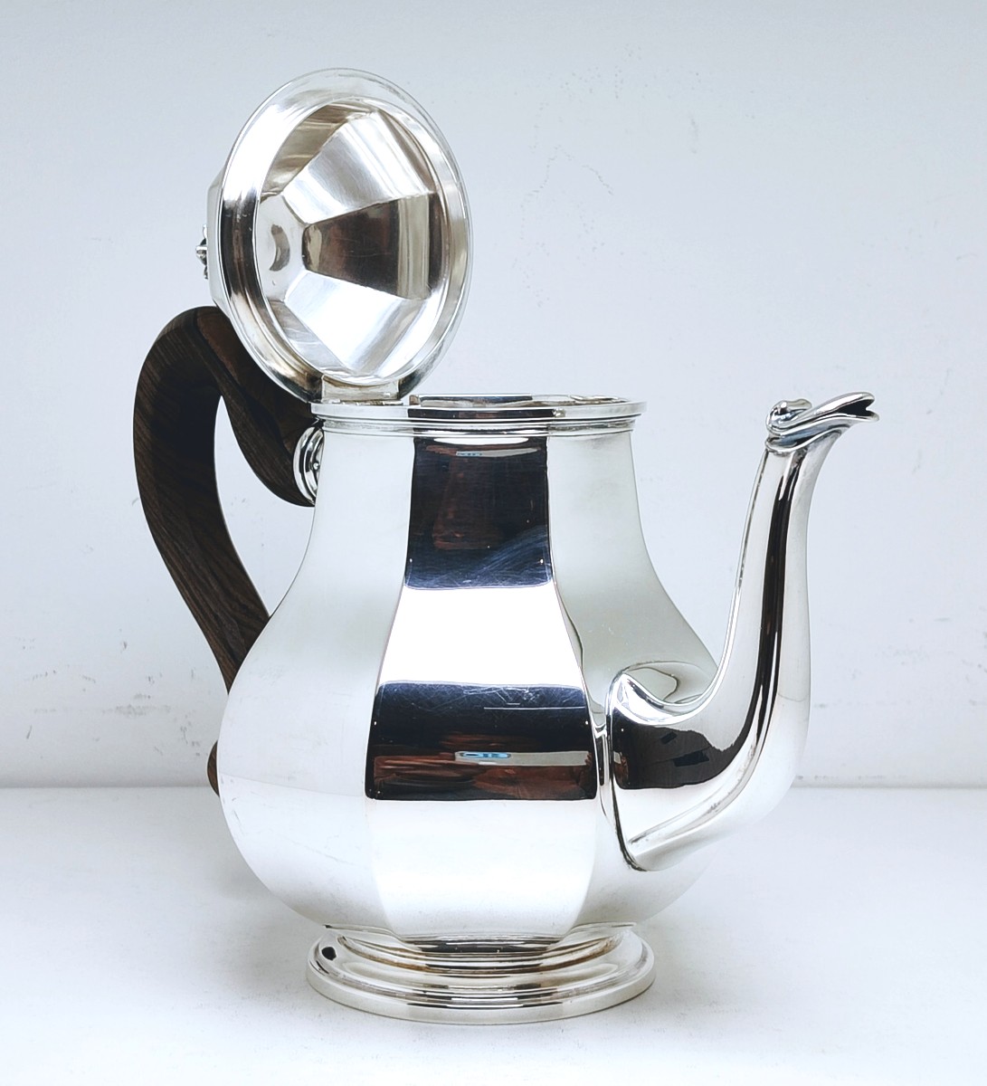 Théière en argent massif -photo-4