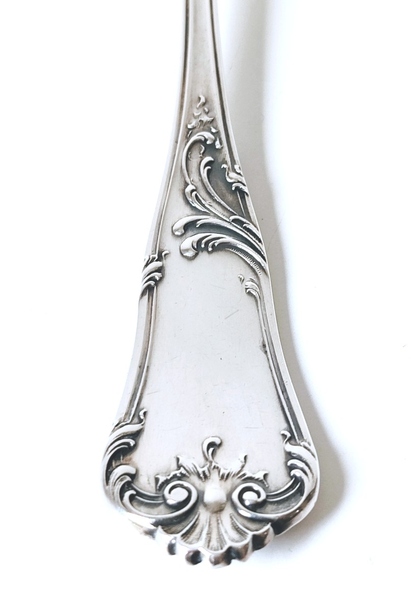 Pelle à tarte en argent massif -photo-3