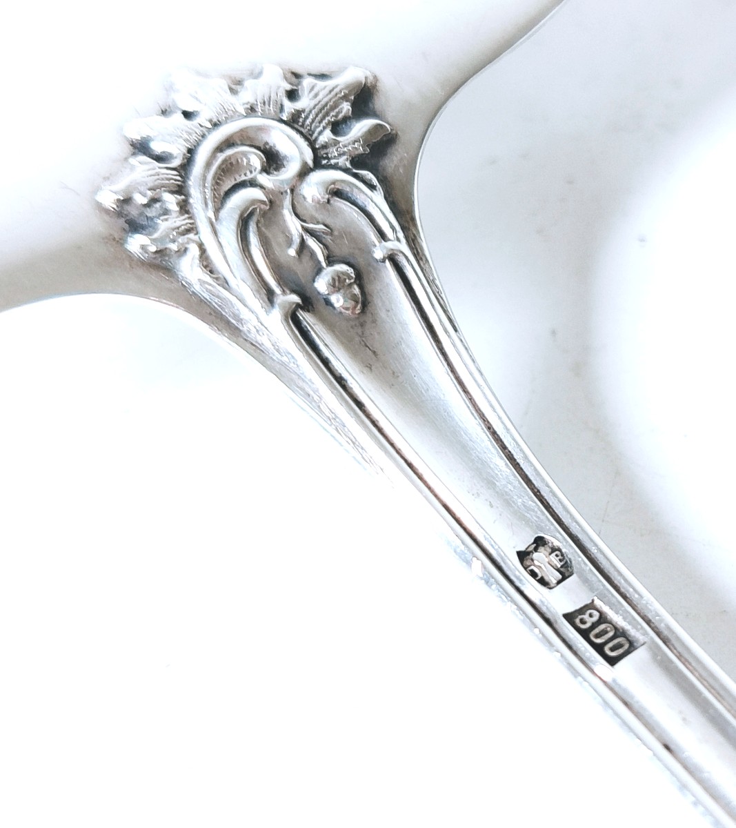 Pelle à tarte en argent massif -photo-4