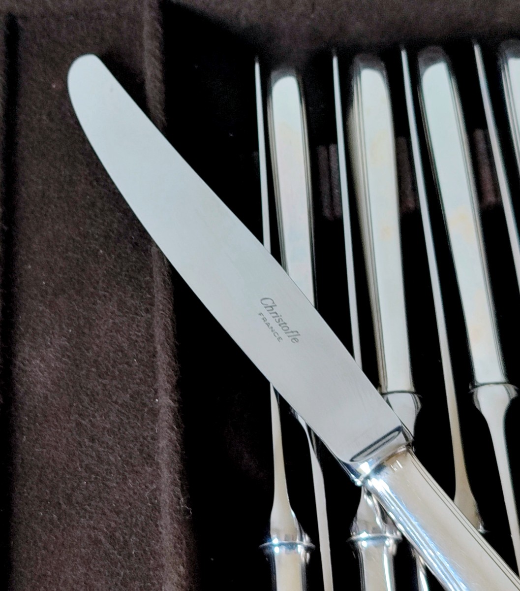 Ménagère Christofle modèle America 125 pièces -photo-5