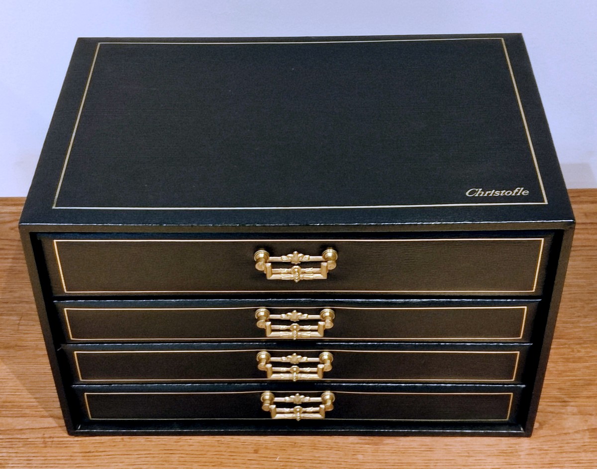 Ménagère Christofle modèle America 125 pièces -photo-6