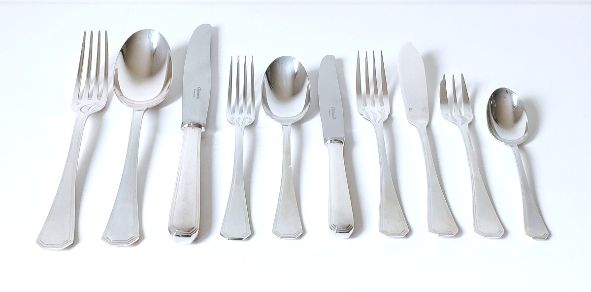 Ménagère Christofle modèle America 125 pièces 