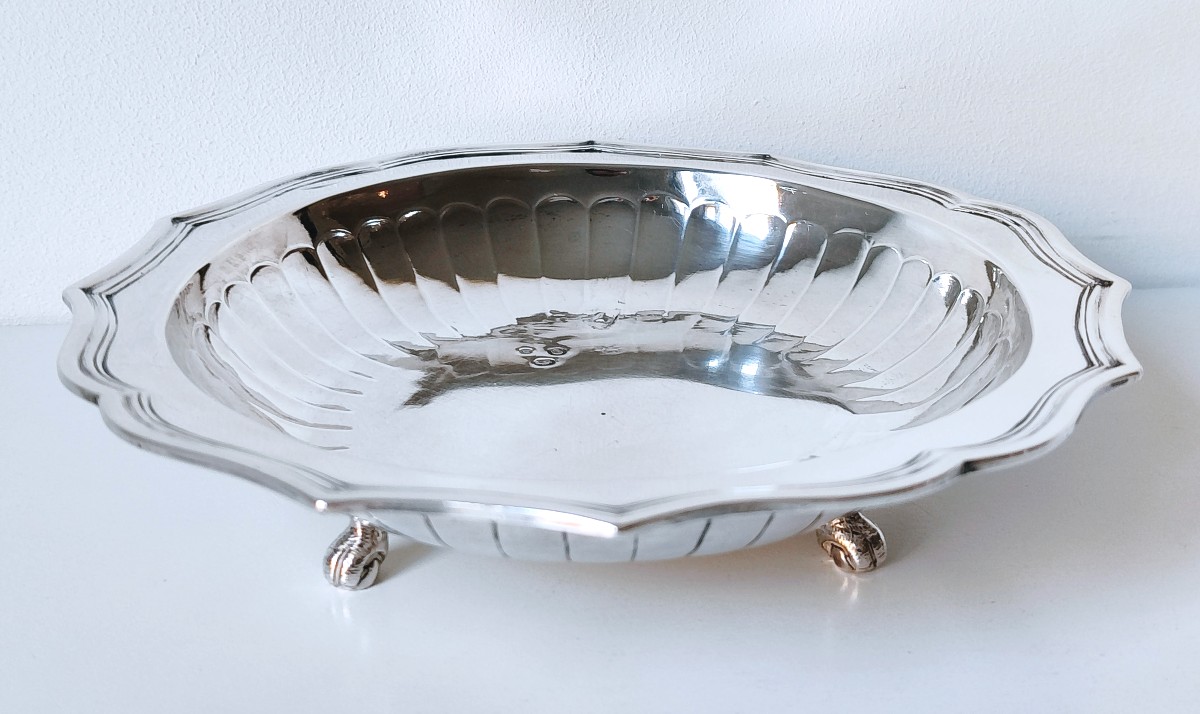 Drageoir en argent massif Namur 1758-photo-2