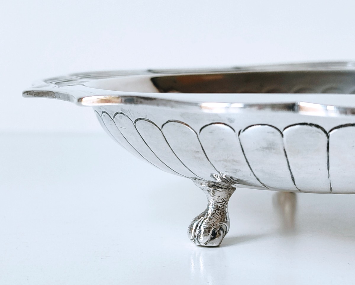 Drageoir en argent massif Namur 1758-photo-3