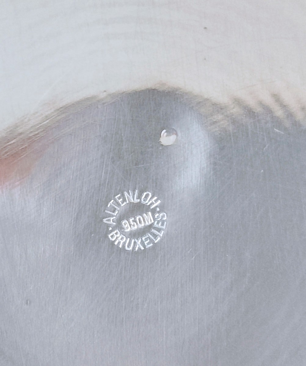 Chocolatière en argent massif -photo-4