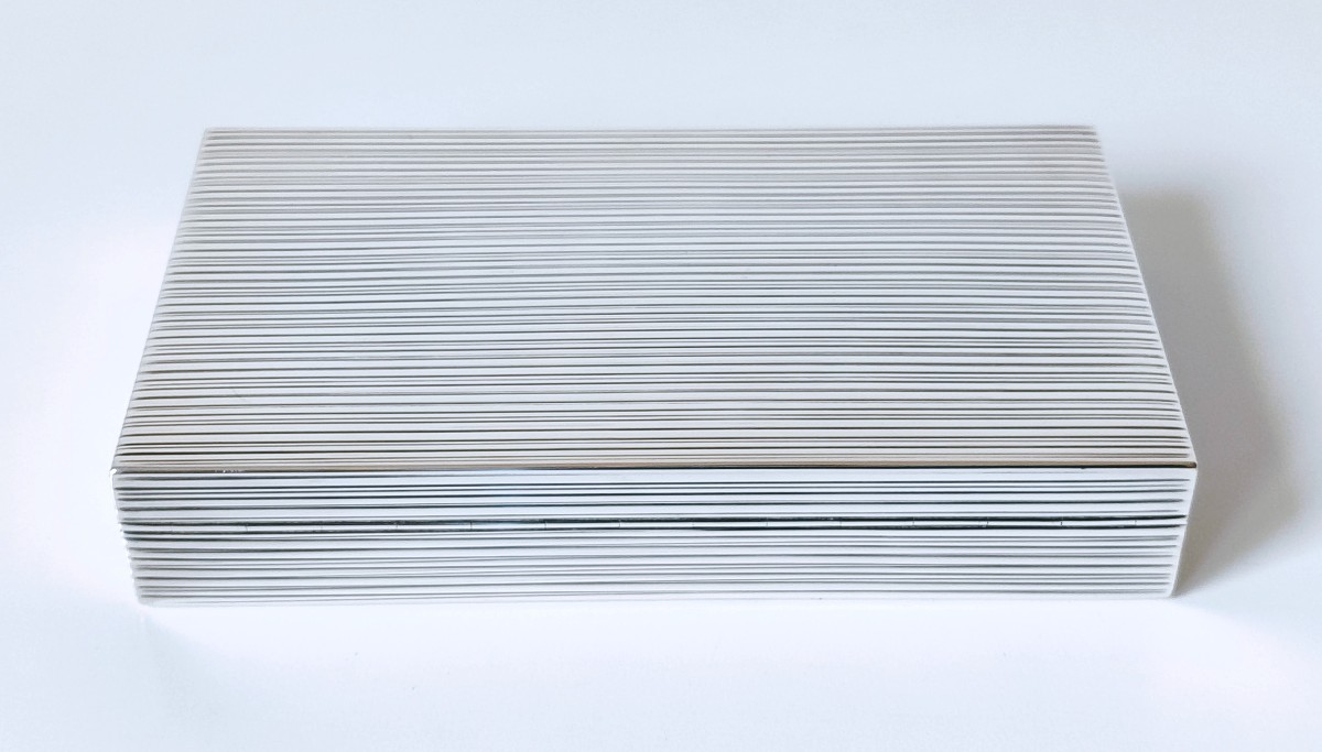 Art Deco Box In Solid Silver -photo-1