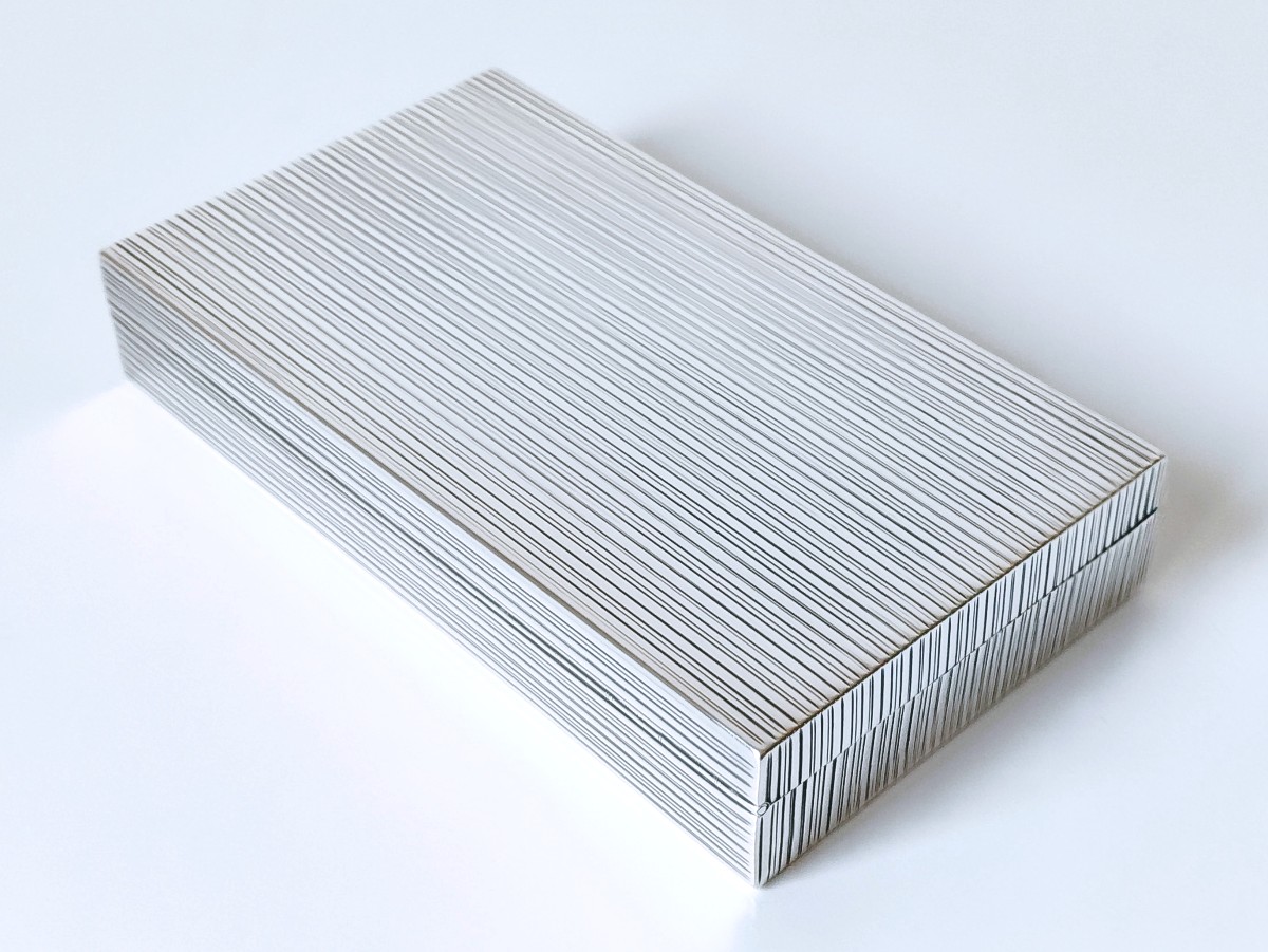 Art Deco Box In Solid Silver -photo-2