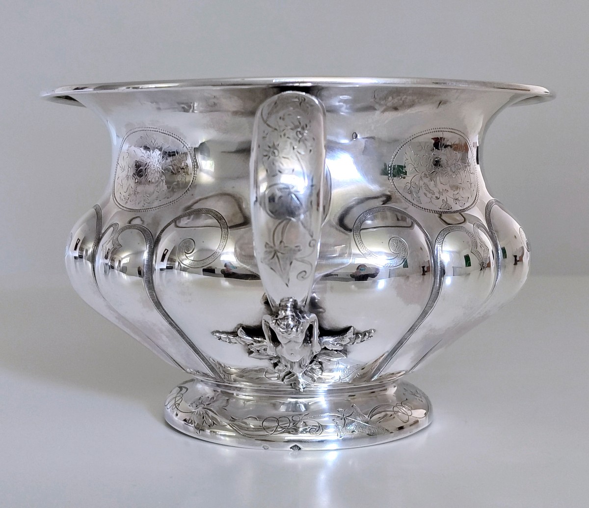 Pot de chambre en argent massif -photo-4