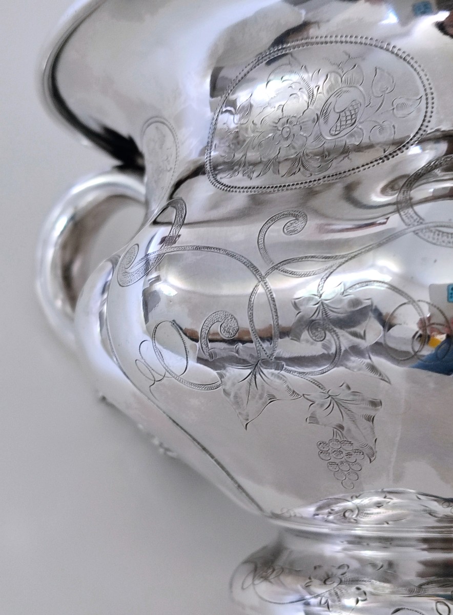 Pot de chambre en argent massif -photo-4