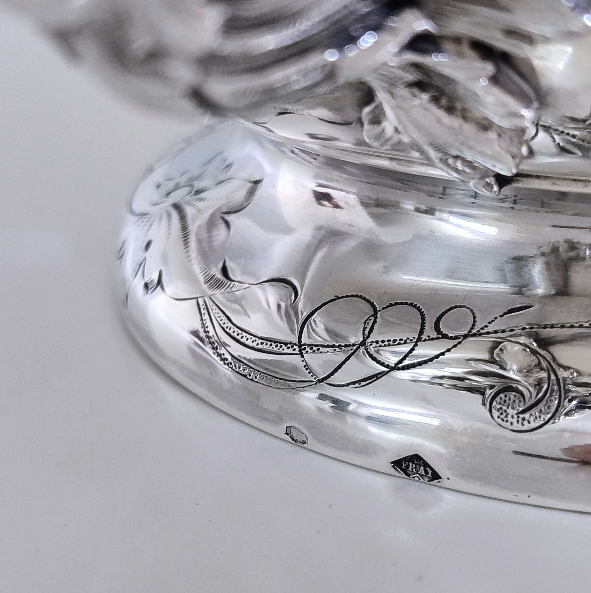 Pot de chambre en argent massif -photo-7