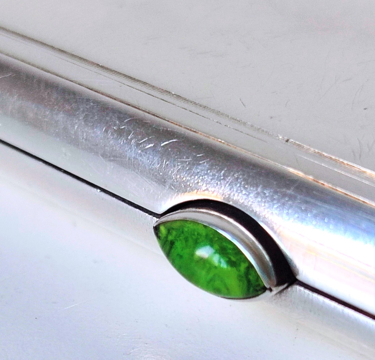 Boîte art nouveau en argent massif Russie -photo-7