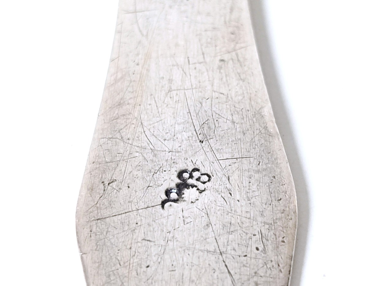 Ouvre lettre en argent massif 18ème -photo-5