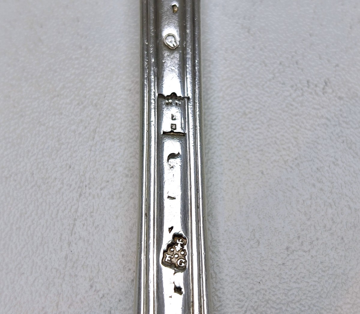 Eighteen Solid Silver Table Forks And Eighteen Spoons With Coats Of Arms, 18th Century -photo-8